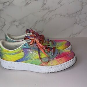 Reebok  Multicolor Reebok Pride All Types Of Love LGTBQ Rainbow shoe size 7.5